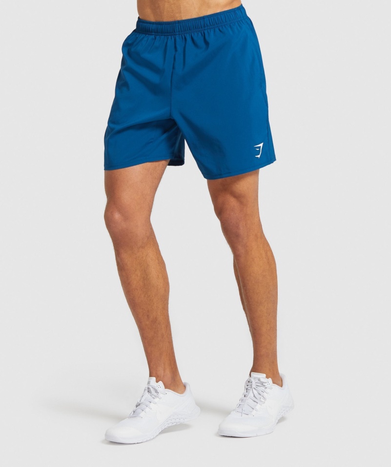 Gymshark Príchod šortky Petrol Blue