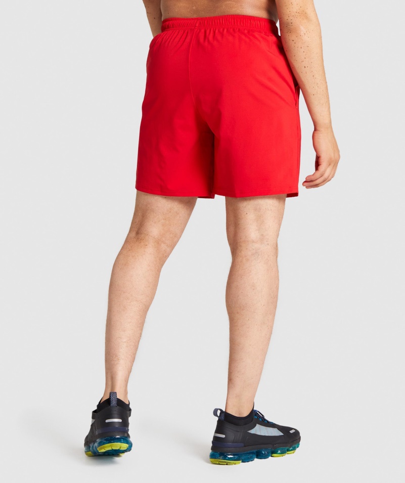 Gymshark Príchod šortky červené