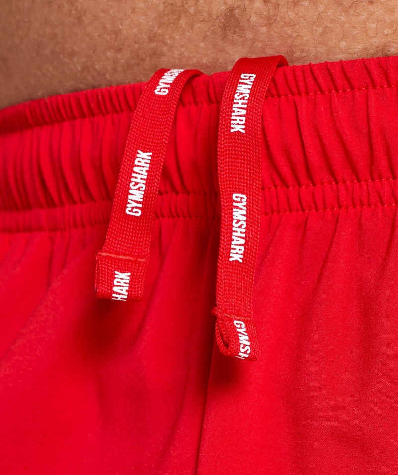 Gymshark Príchod šortky červené