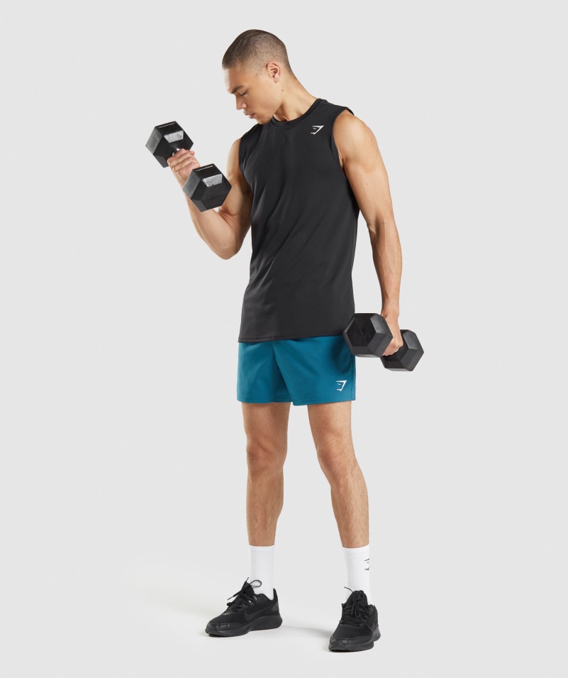 Gymshark Príchod Tričko Bez Rukávov čierne