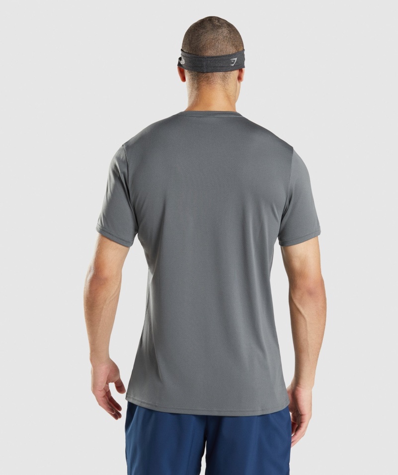 Gymshark Príchod Tričko Uhlie