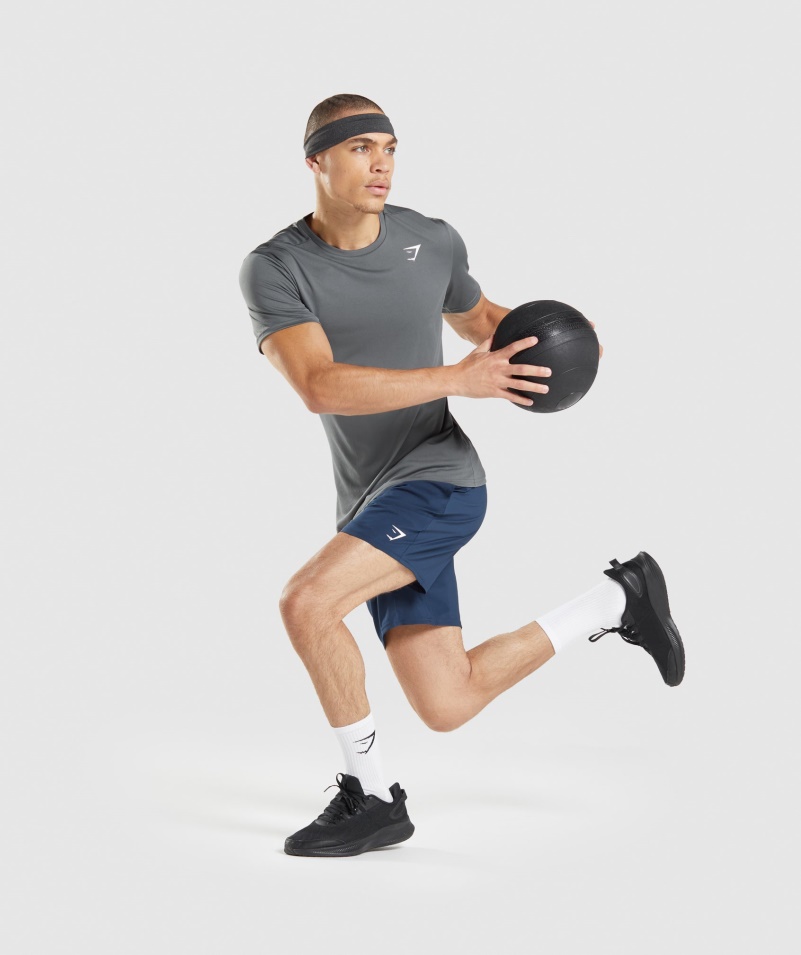Gymshark Príchod Tričko Uhlie