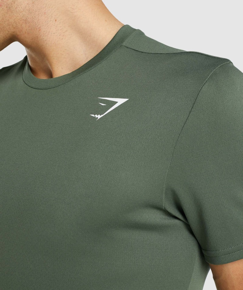 Gymshark Príchod Tričko Zelené