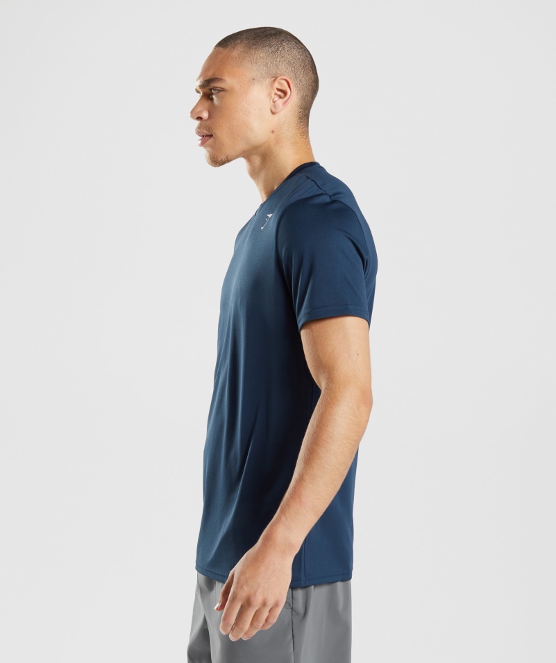 Gymshark Príchod Tričko Námornícka