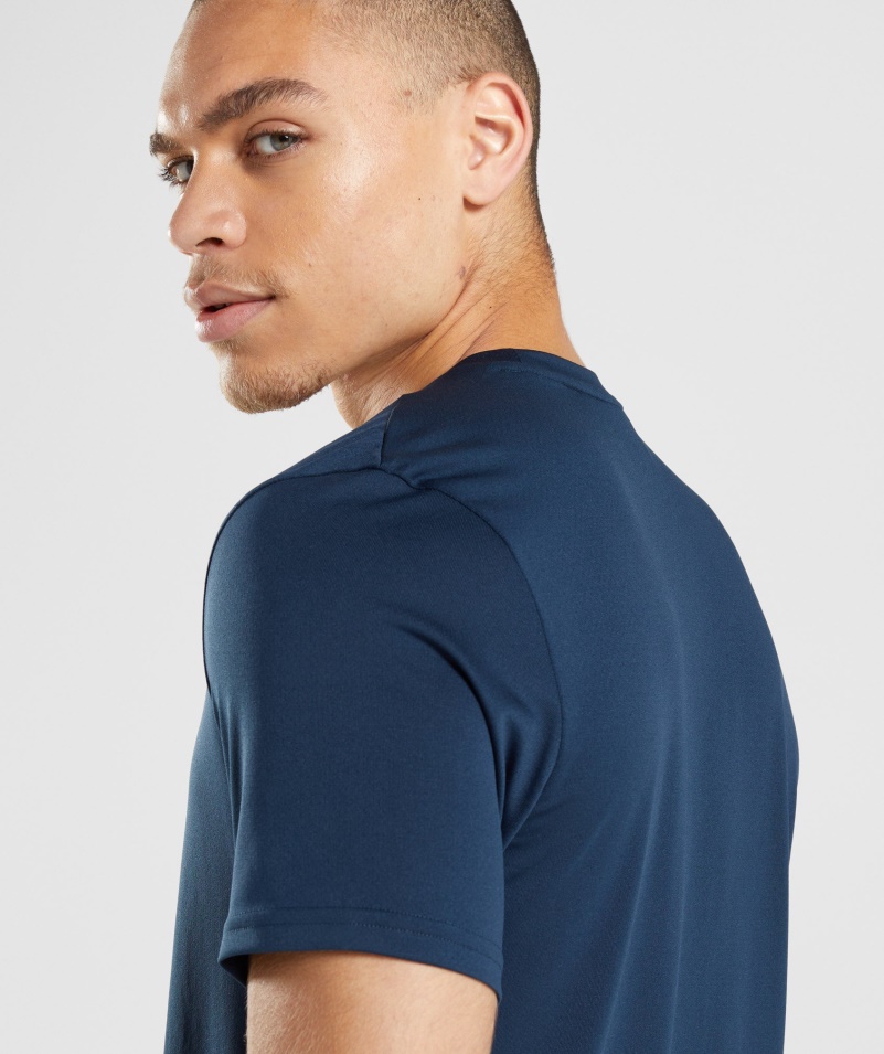 Gymshark Príchod Tričko Námornícka