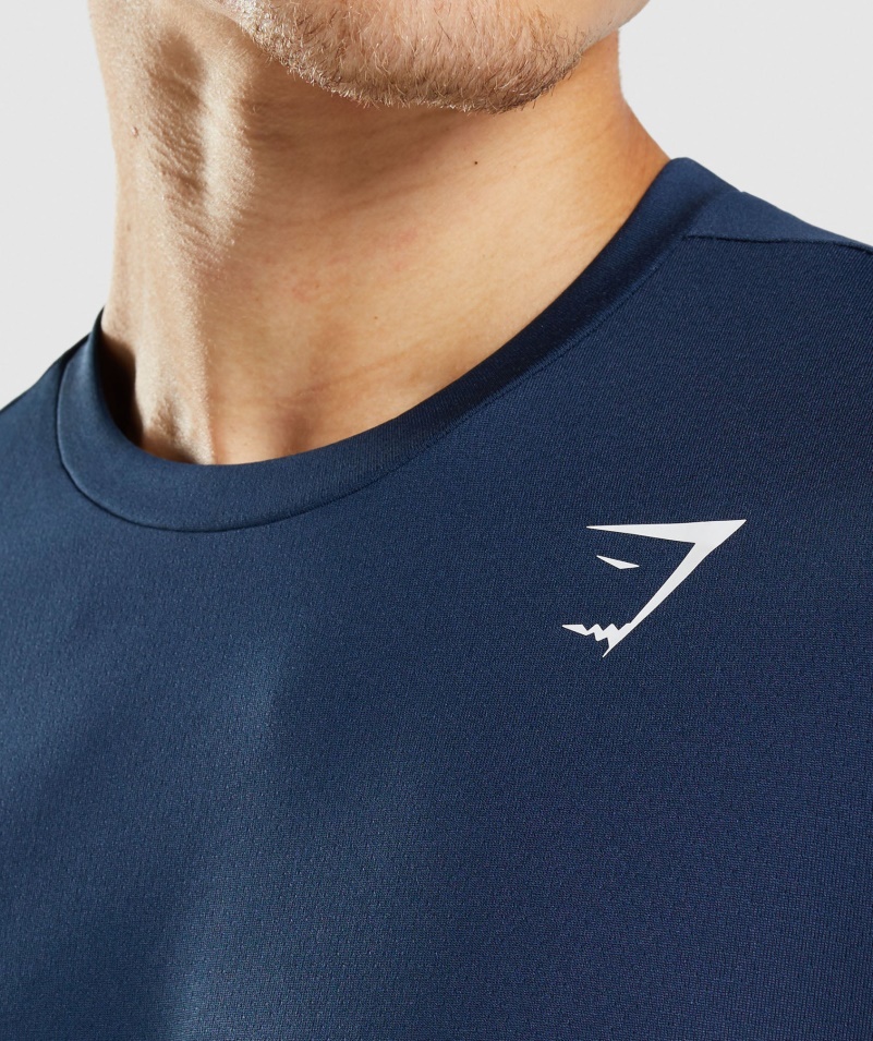 Gymshark Príchod Tričko Námornícka