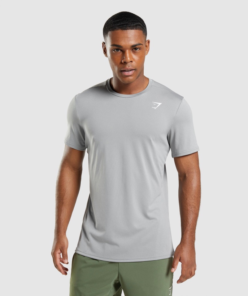 Gymshark Príchod Tričko Smokey Grey
