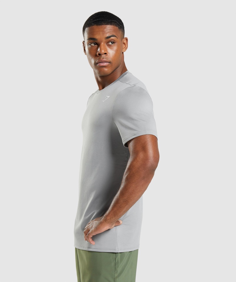 Gymshark Príchod Tričko Smokey Grey
