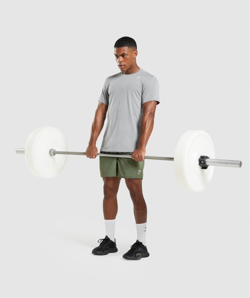 Gymshark Príchod Tričko Smokey Grey