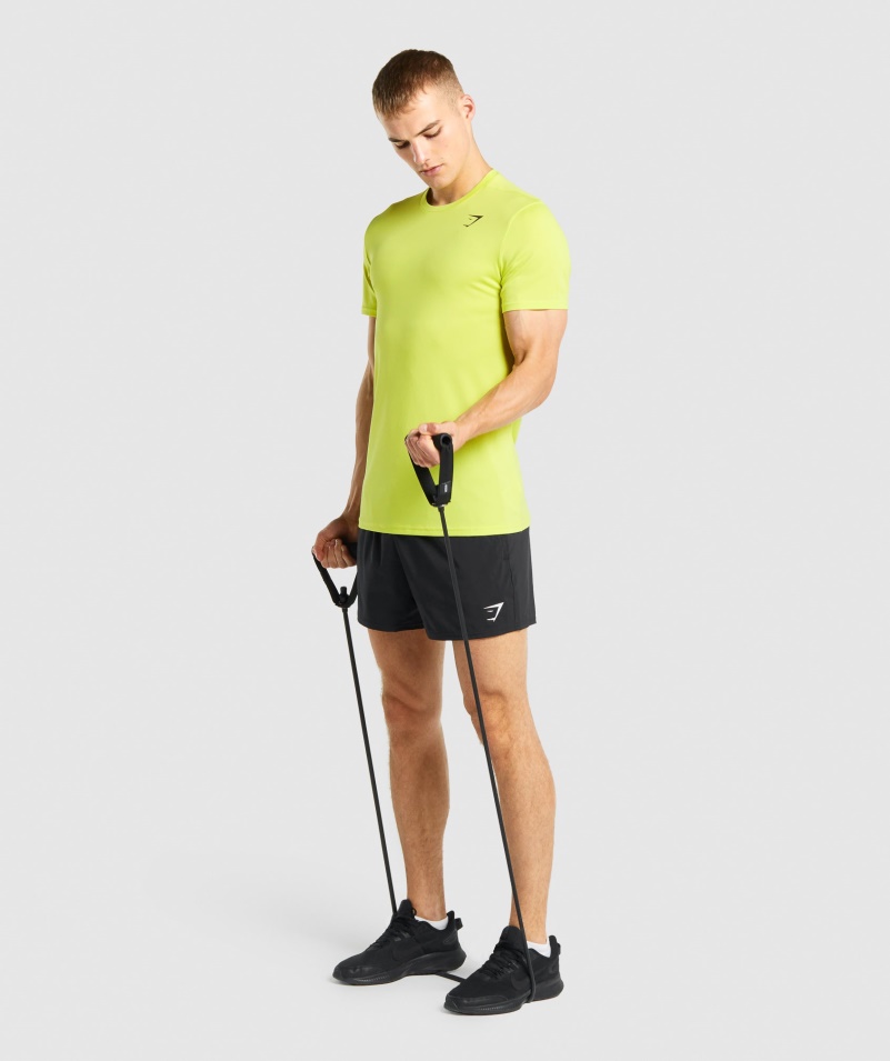 Gymshark Príchod Tričko žlté