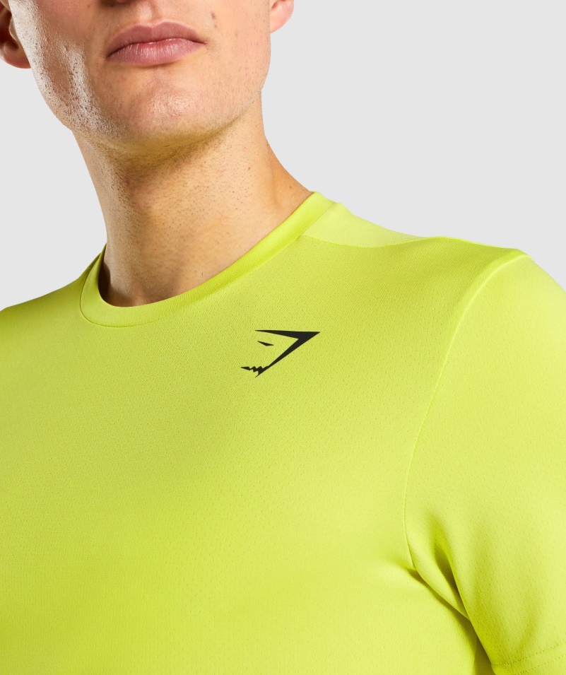 Gymshark Príchod Tričko žlté