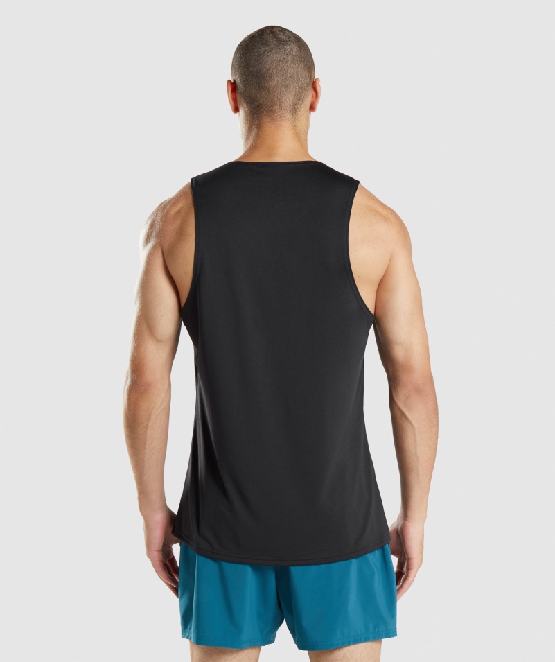 Gymshark Príchod Tank čierny