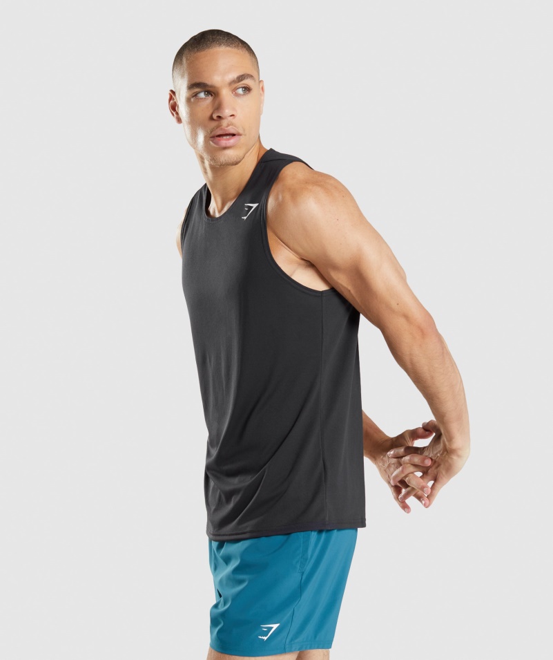 Gymshark Príchod Tank čierny