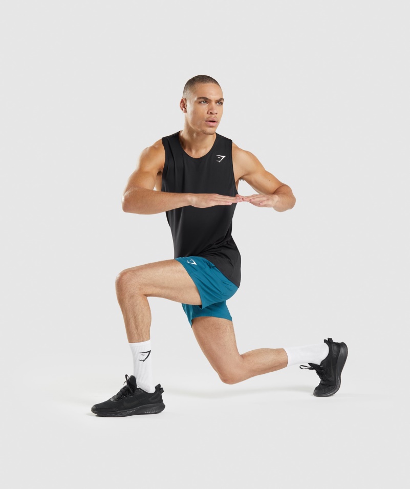 Gymshark Príchod Tank čierny