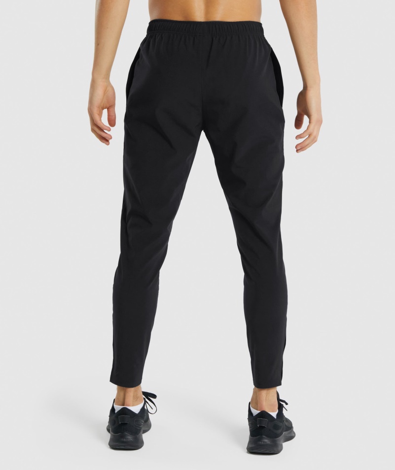Gymshark Príchod Tkané Joggers čierne