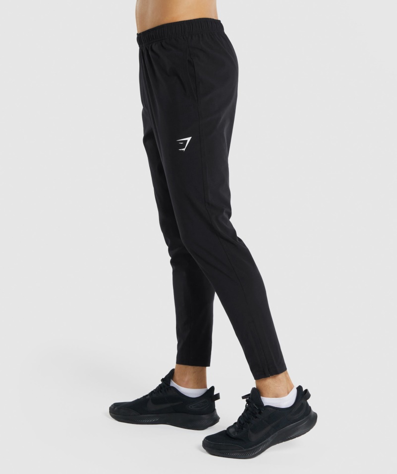 Gymshark Príchod Tkané Joggers čierne