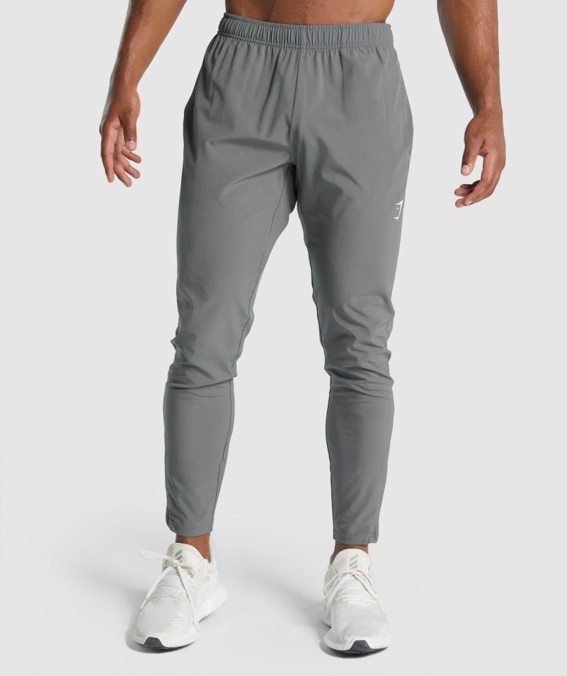 Gymshark Príchod Tkané Joggers Uhoľne šedá