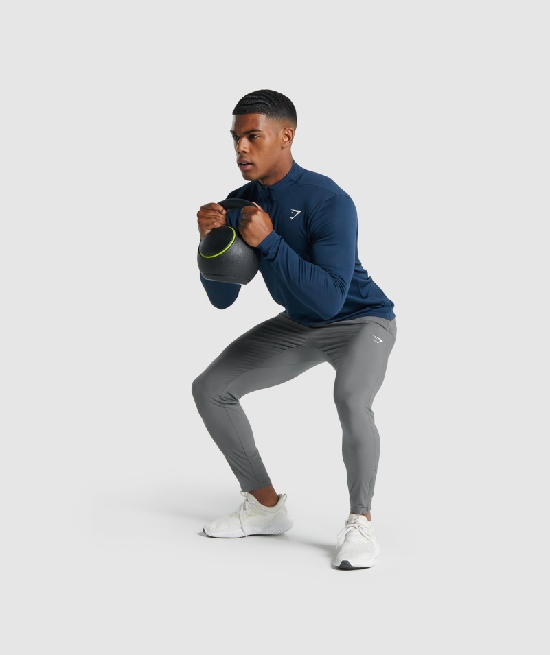 Gymshark Príchod Tkané Joggers Uhoľne šedá