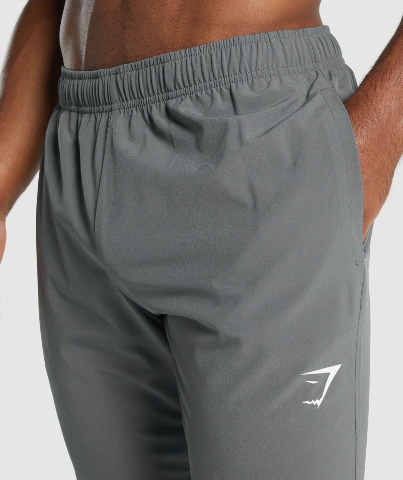 Gymshark Príchod Tkané Joggers Uhoľne šedá