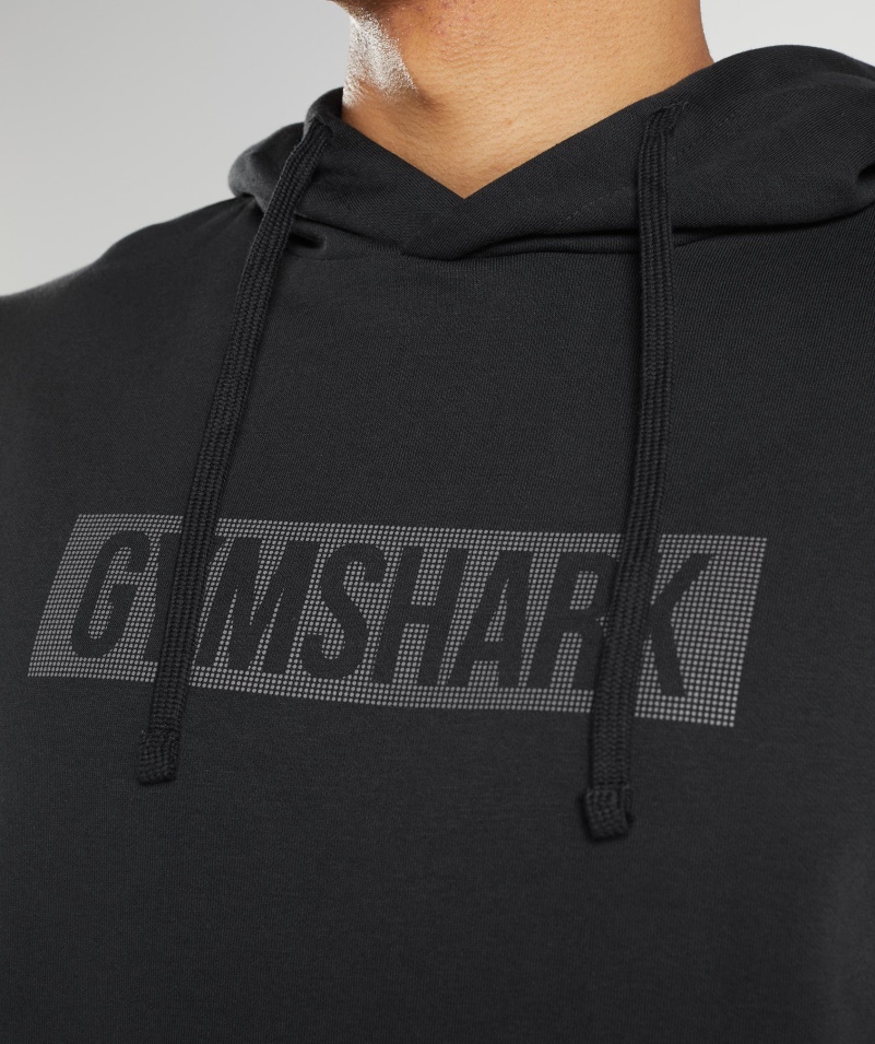 Gymshark Block Mikina S Kapucňou čierna