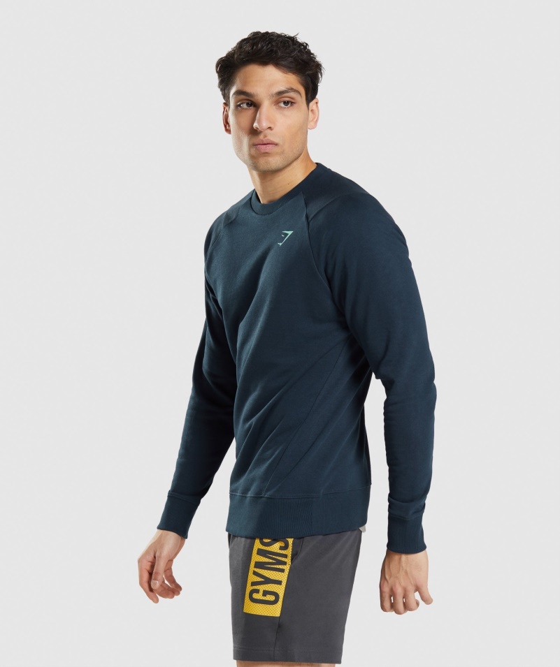 Gymshark Bold Crew Navy