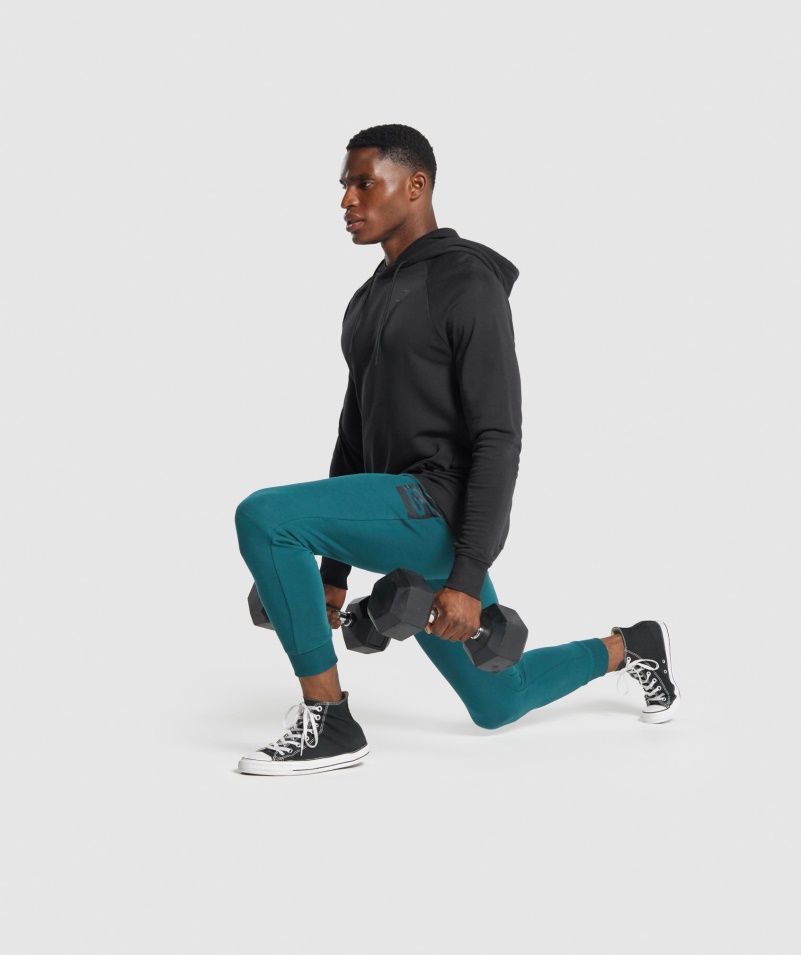 Gymshark Odvážna Mikina S Kapucňou čierna