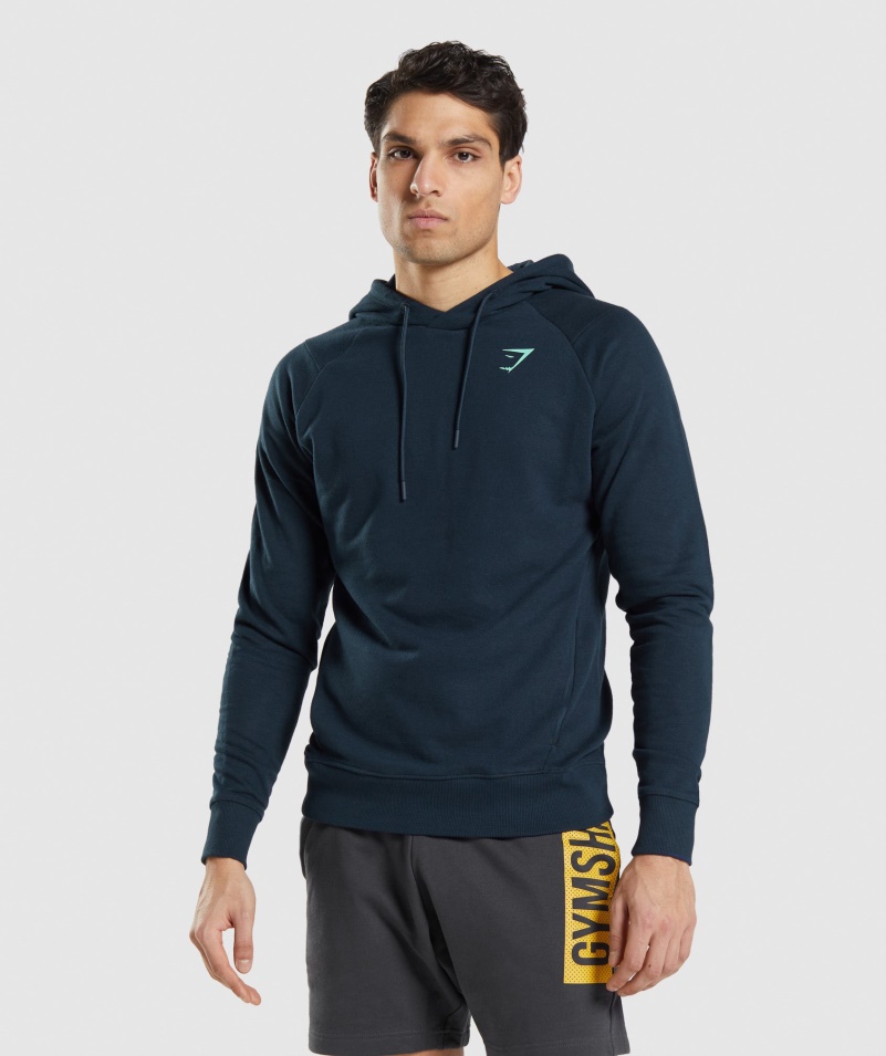 Gymshark Bold Námornícka Mikina S Kapucňou
