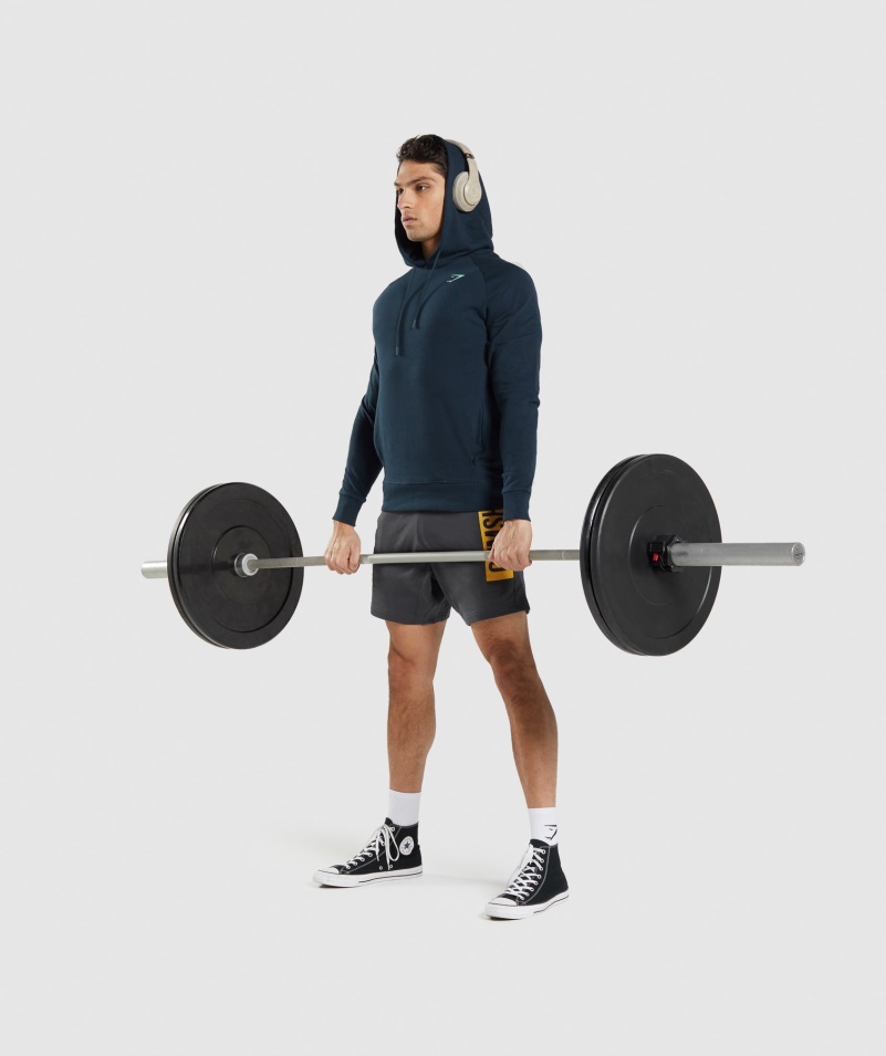 Gymshark Bold Námornícka Mikina S Kapucňou