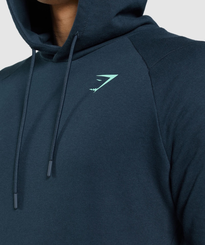 Gymshark Bold Námornícka Mikina S Kapucňou