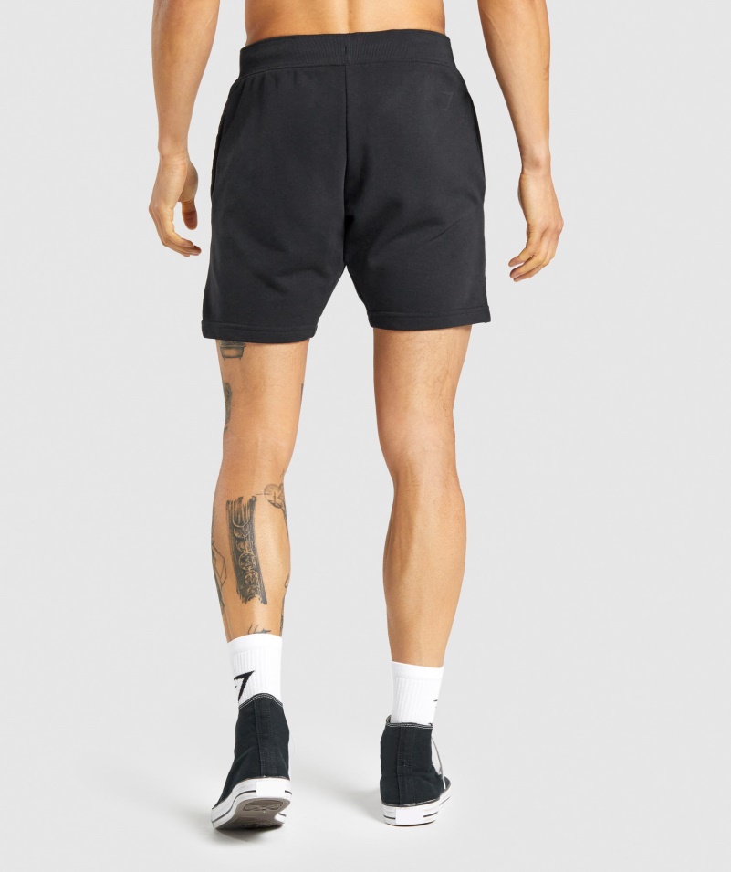 Gymshark Odvážne šortky čierne