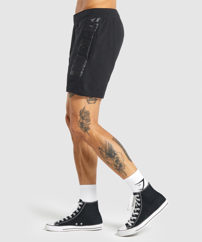 Gymshark Odvážne šortky čierne