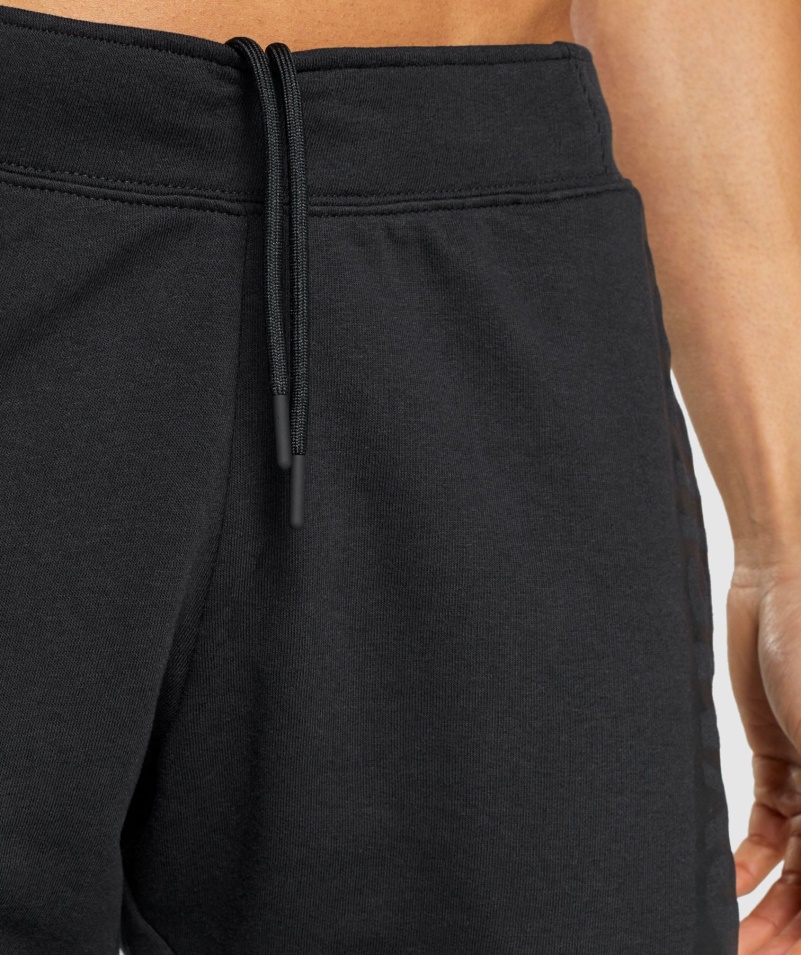 Gymshark Odvážne šortky čierne