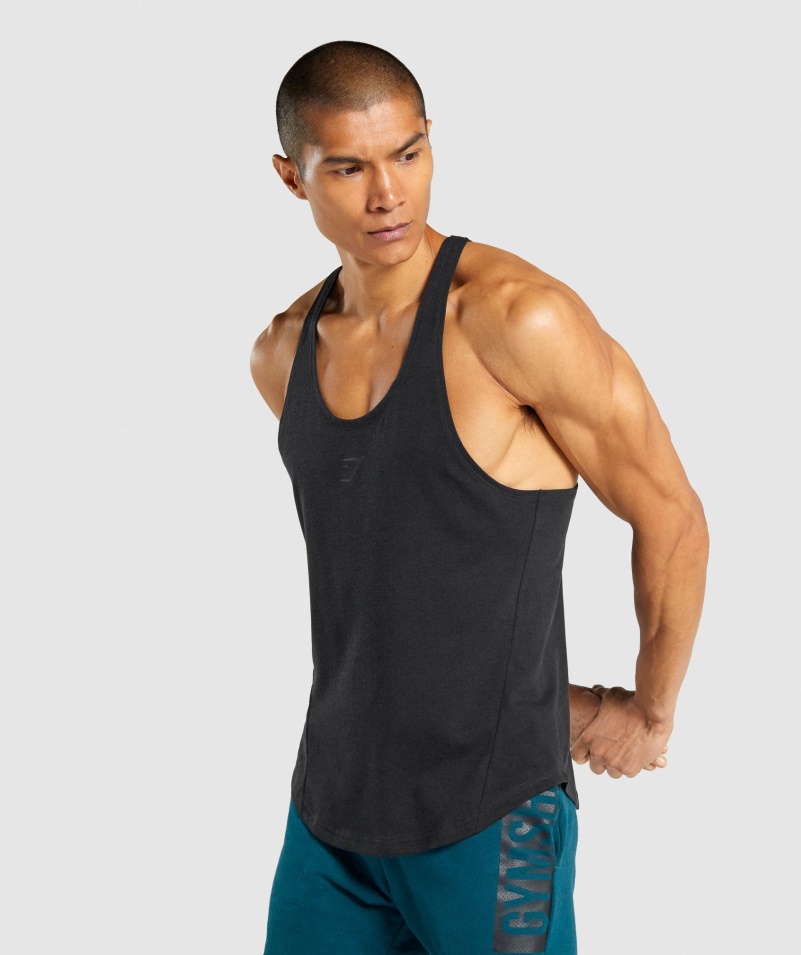 Gymshark Tučný Nadväzec čierny