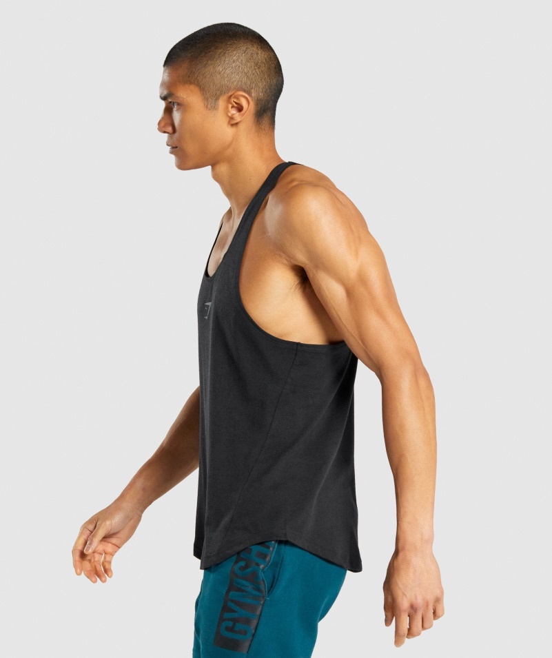 Gymshark Tučný Nadväzec čierny