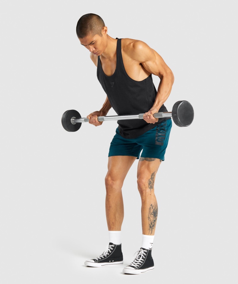 Gymshark Tučný Nadväzec čierny