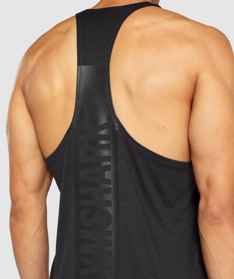 Gymshark Tučný Nadväzec čierny