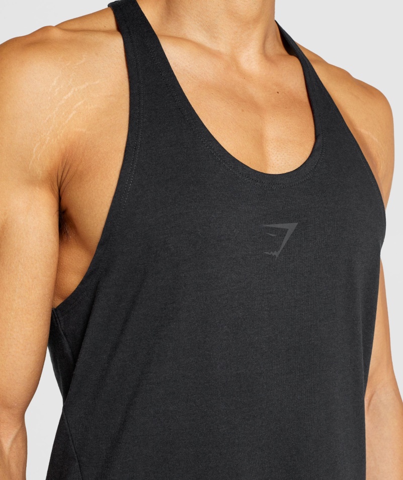 Gymshark Tučný Nadväzec čierny