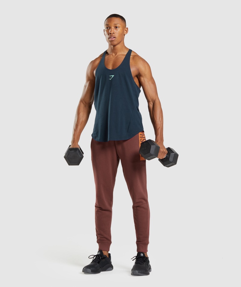Gymshark Bold Stringer Navy