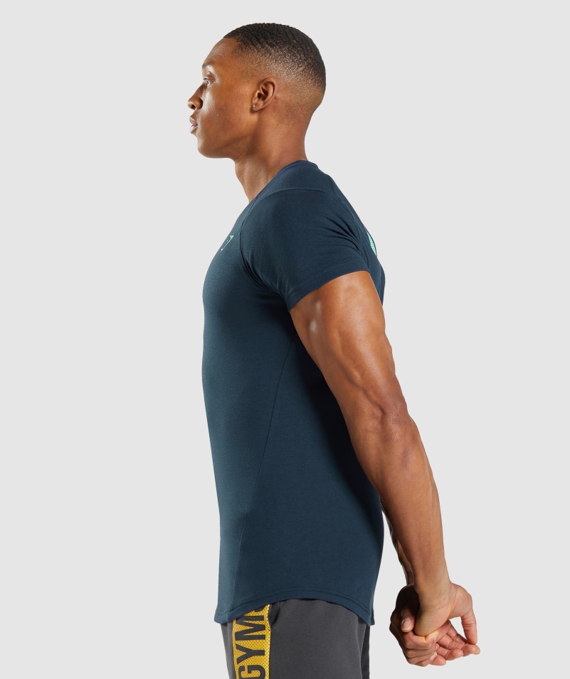 Gymshark Odvážne Námornícke Tričko
