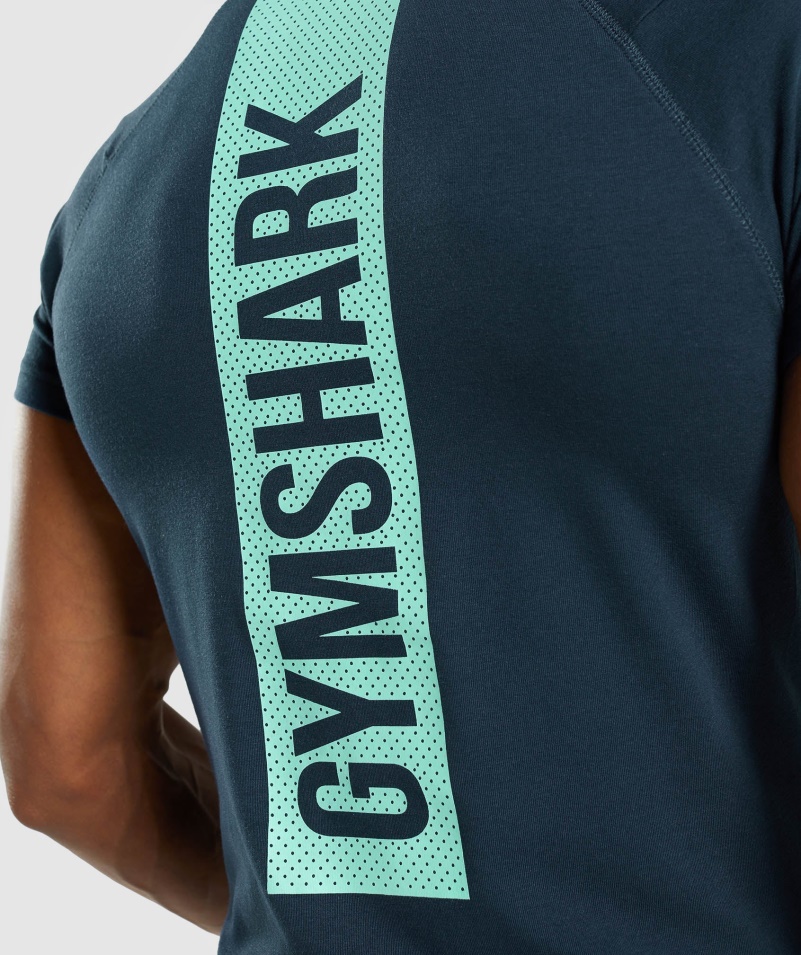 Gymshark Odvážne Námornícke Tričko