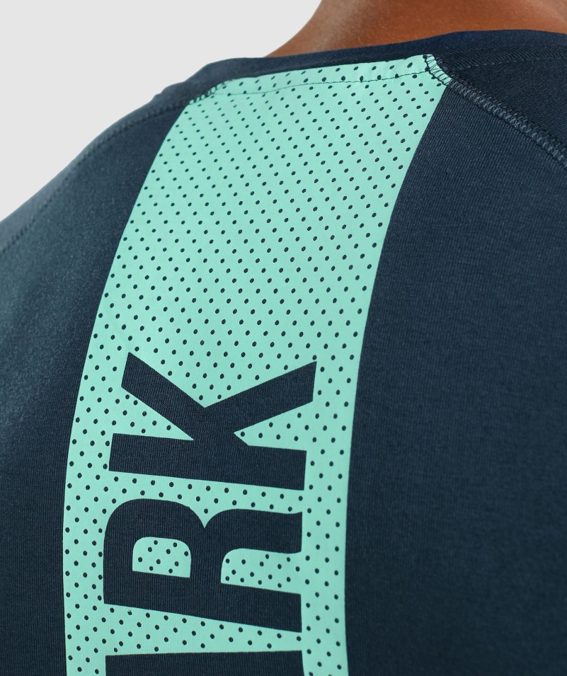 Gymshark Odvážne Námornícke Tričko