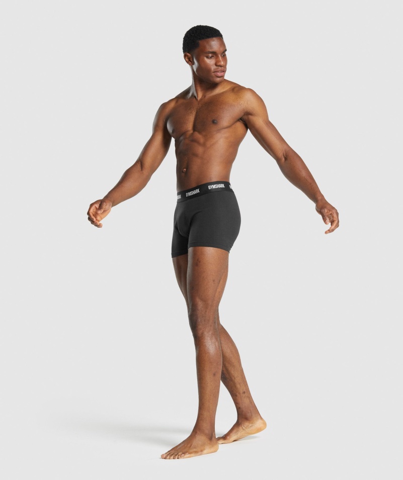 Boxerky Gymshark 2pk čierne