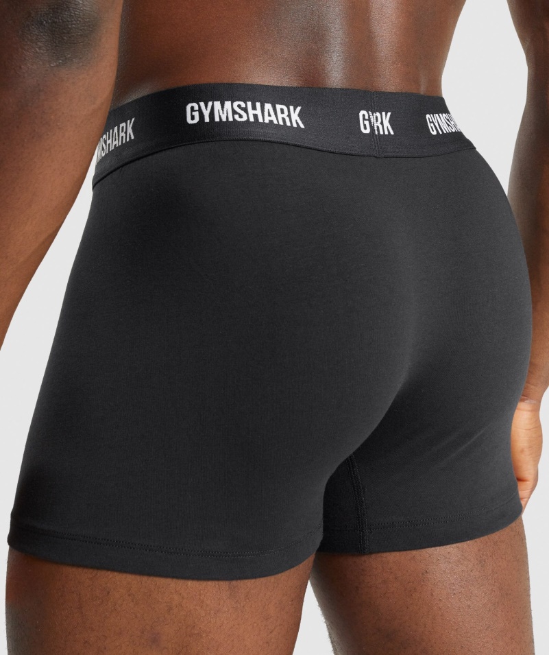 Boxerky Gymshark 2pk čierne