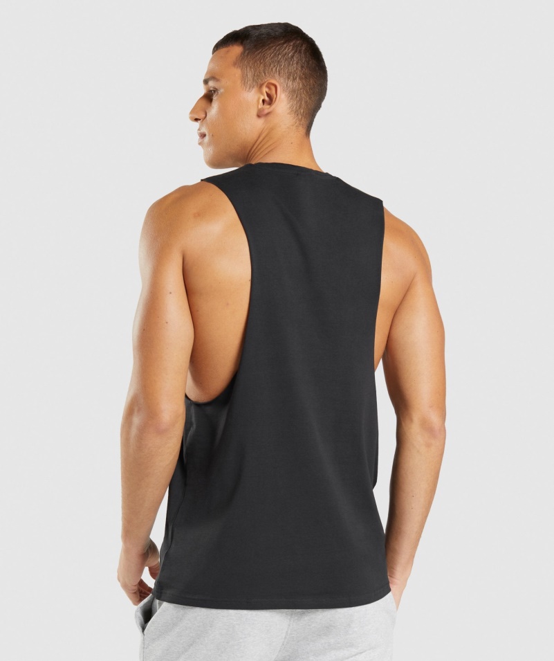 Gymshark Centrálna Sklopná Nádrž čierna