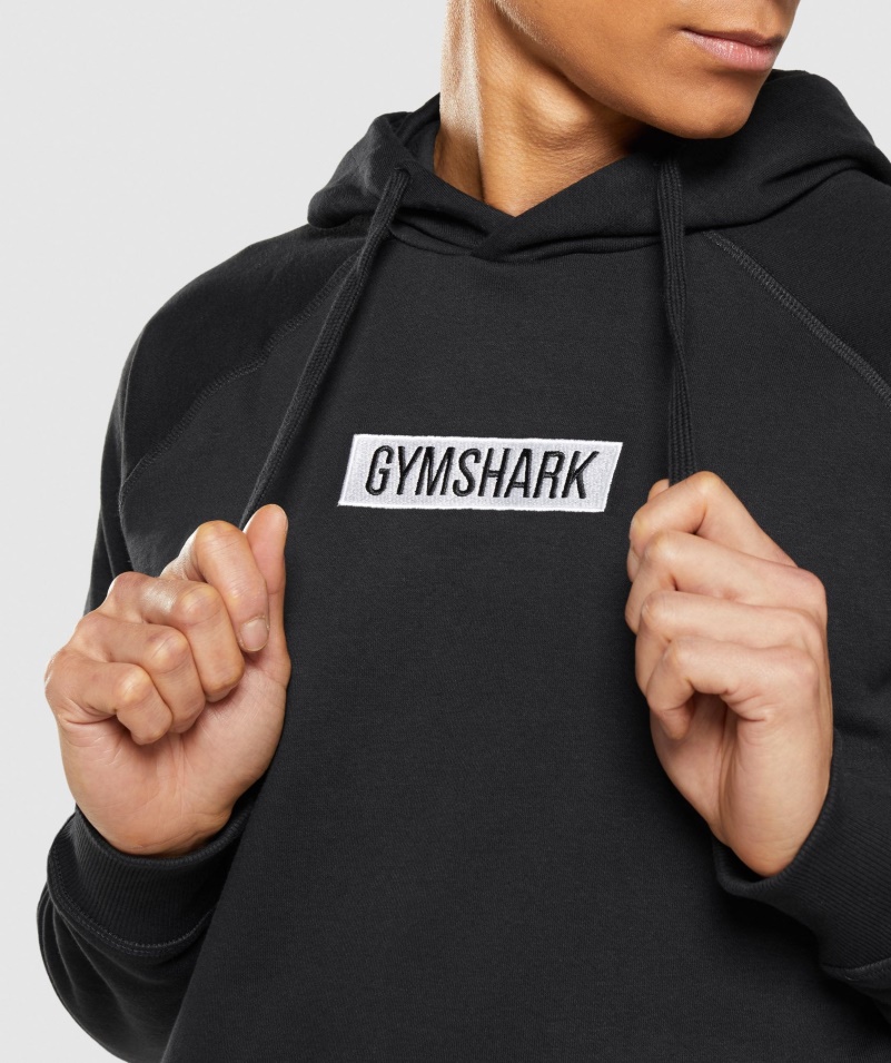 Gymshark Centrálna Mikina S Kapucňou čierna