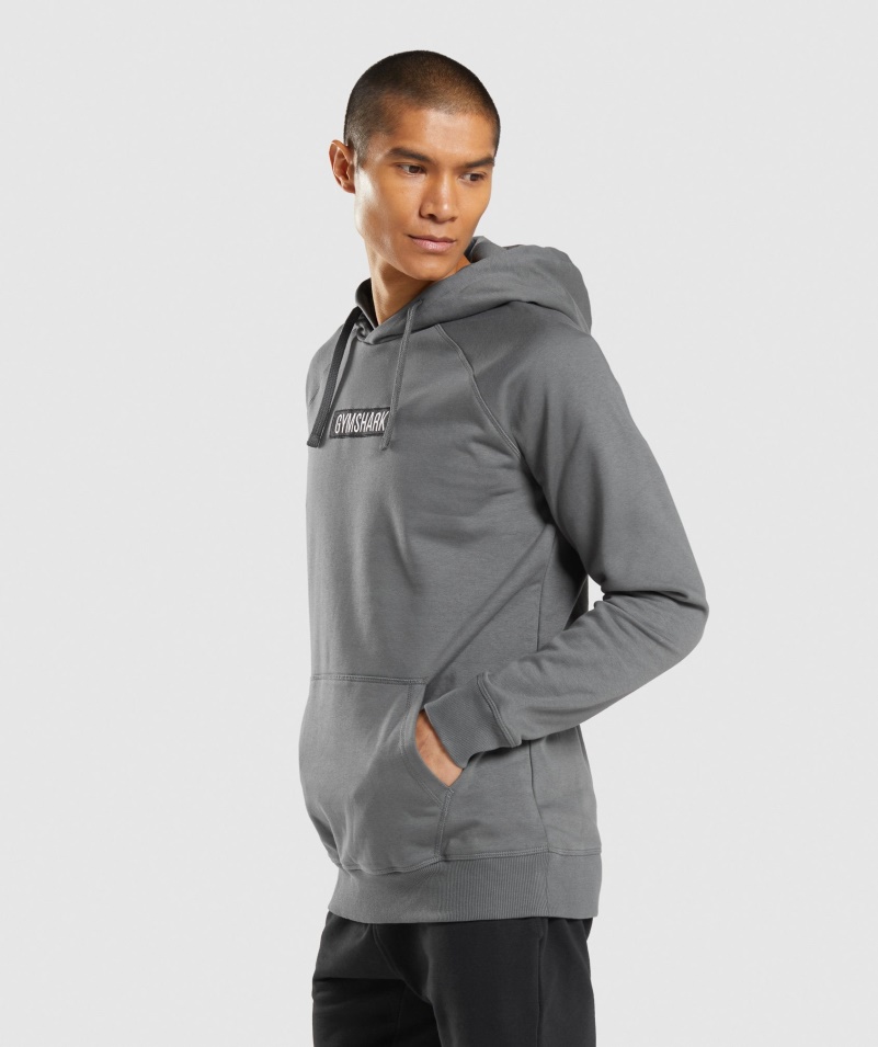 Gymshark Centrálna Mikina S Kapucňou Na Drevené Uhlie
