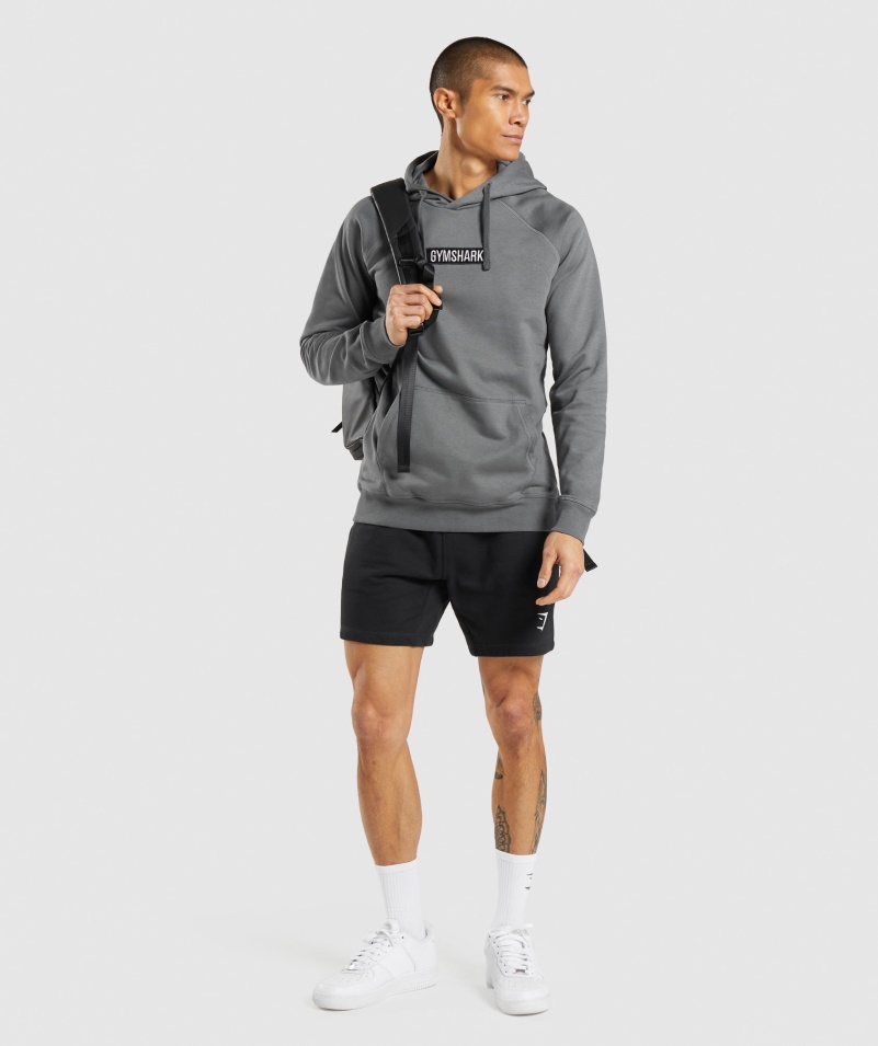 Gymshark Centrálna Mikina S Kapucňou Na Drevené Uhlie
