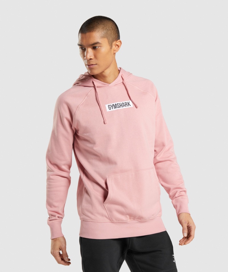 Gymshark Centrálna Mikina S Kapucňou Ružová