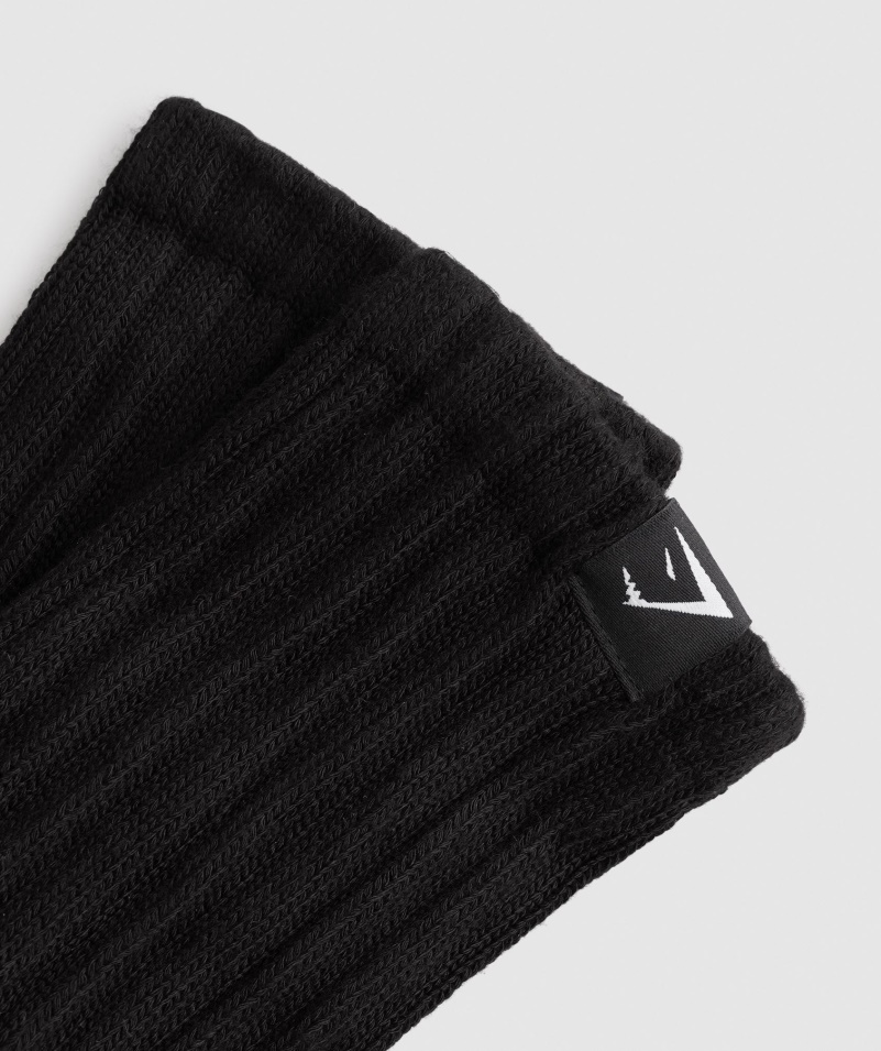 Gymshark Pohodlné Ponožky Na Odpočinok čierne