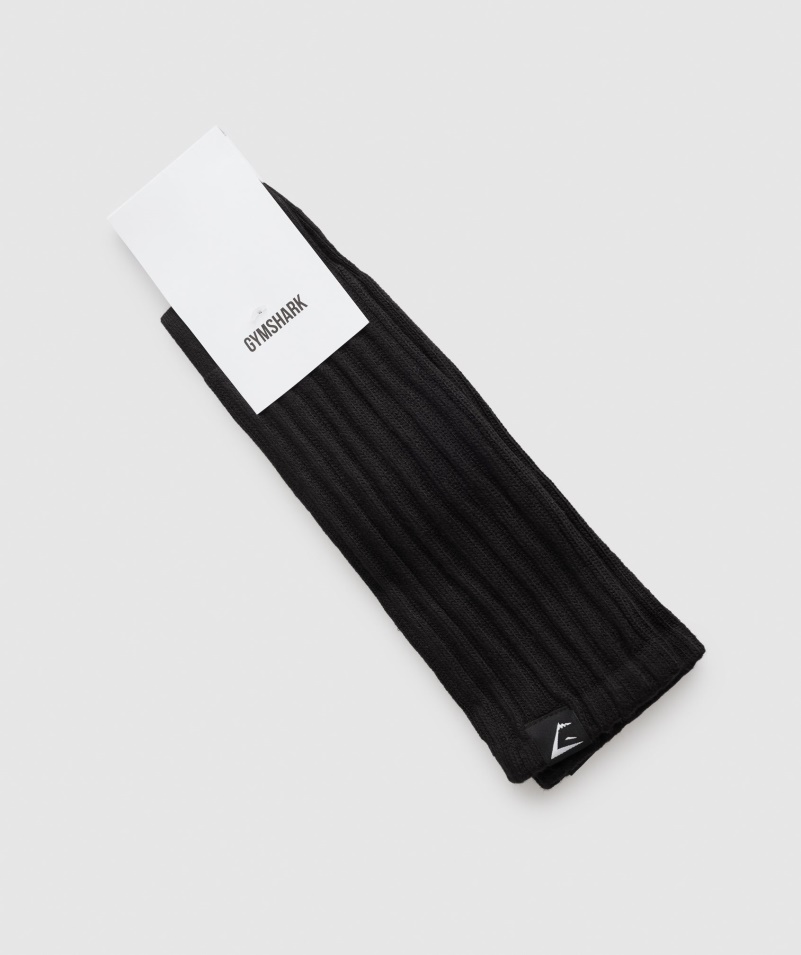 Gymshark Pohodlné Ponožky Na Odpočinok čierne